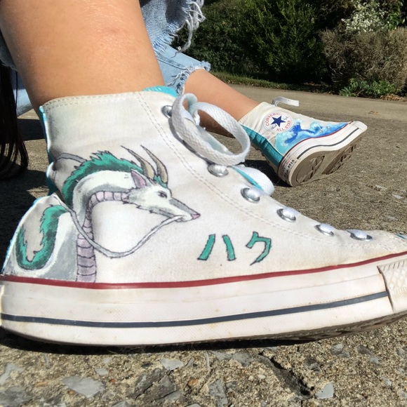 Custom Painted Converse! - Picture 3 of 7